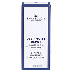 SANS SOUCIS MOISTURE Deep Moist Depot 30 Milliliter - Rckseite