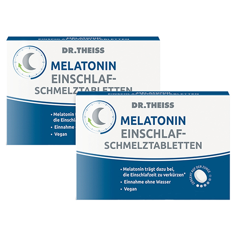 DR. THEISS Melatonin Schmelztabletten 2x30 Stck