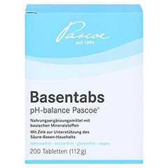 Basentabs pH-balance Pascoe 200 Stück - Vorderseite