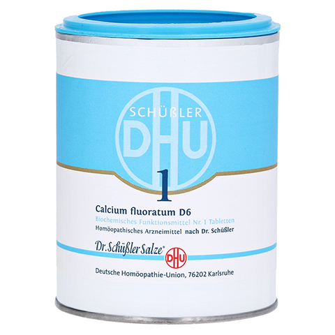 BIOCHEMIE DHU 1 Calcium fluoratum D 6 Tabletten 1000 Stück