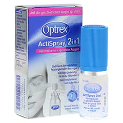 Optrex ActiSpray 2in1 fr trockene & gereizte Augen 10 Milliliter