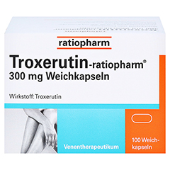 Troxerutin-ratiopharm 300mg 100 Stck - Vorderseite