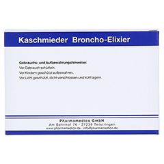 KASCHMIEDER Broncho Elixier vet. 6x18 Milliliter - Vorderseite