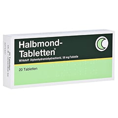 Halbmond-Tabletten 50mg 20 Stück N2