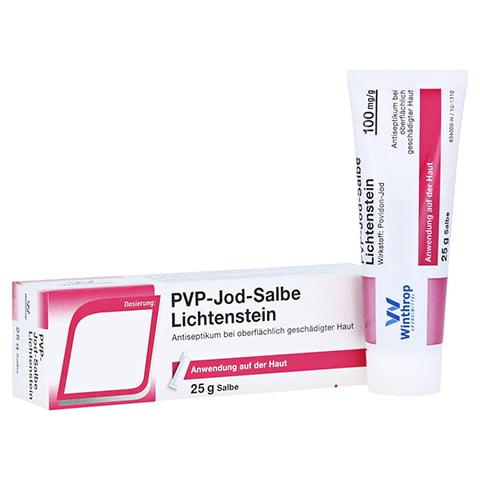 PVP-Jod-Salbe Lichtenstein 25 Gramm N1