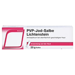 PVP-Jod-Salbe Lichtenstein 25 Gramm N1 - Vorderseite