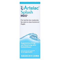 Artelac Splash MDO Augentropfen 1x10 Milliliter - Vorderseite