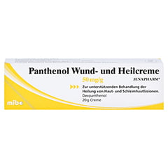 Panthenol Wund- und Heilcreme JENAPHARM 50mg/g 20 Gramm - Vorderseite