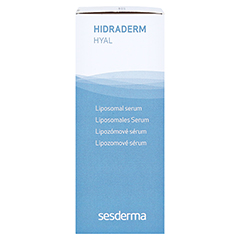 HIDRADERM Hyal liposomales Serum 30 Milliliter - Linke Seite