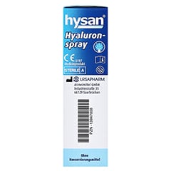 Hysan Hyaluronspray 20 Milliliter - Linke Seite