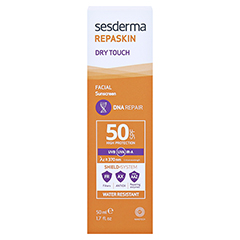 REPASKIN Dry Touch Fotoprotector SPF 50 Creme 50 Milliliter - Vorderseite