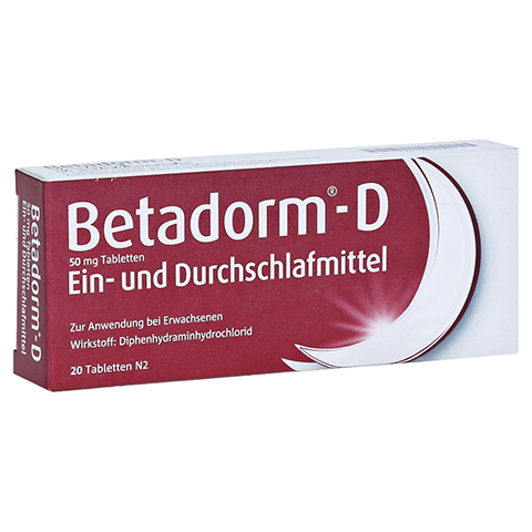 Betadorm-D 20 Stück N2