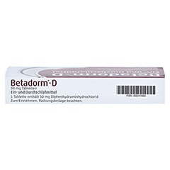 Betadorm-D 20 Stück N2 - Oberseite