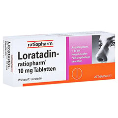 Loratadin-ratiopharm 10mg 20 Stck N1