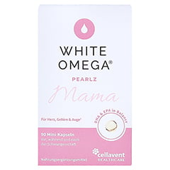 WHITE OMEGA Pearlz Omega-3-Fettsäuren Weichkapseln 90 Stück - Vorderseite