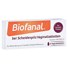 Biofanal bei Scheidenpilz 100000 I.E. 6 Stück