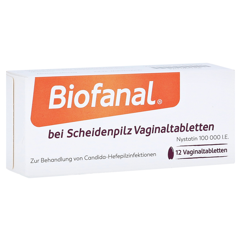 Biofanal bei Scheidenpilz 100000 I.E. Vaginaltabletten 12 Stück