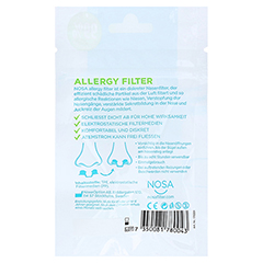 NOSA allergy filter 7 Stck - Rckseite