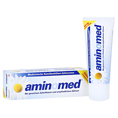 AMINOMED Kamillenblten Zahncreme ohne Titandioxid 75 Milliliter