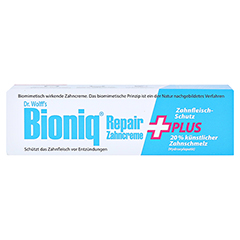BIONIQ Repair-Zahncreme Plus 75 Milliliter - Vorderseite