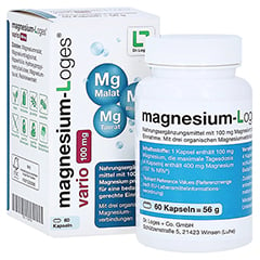 MAGNESIUM-LOGES vario 100 mg Kapseln 60 Stück