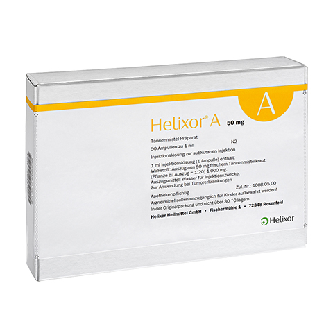 HELIXOR A Ampullen 50 mg 50 Stück N2