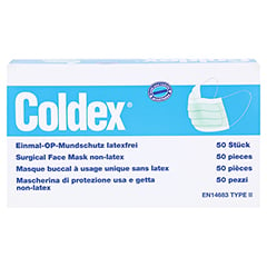 Coldex Mundschutz 1x50 Stück - Vorderseite