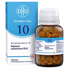 BIOCHEMIE DHU 10 Natrium sulfuricum D 12 Tabletten