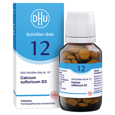 BIOCHEMIE DHU 12 Calcium sulfuricum D 3 Tabletten 200 Stück N2