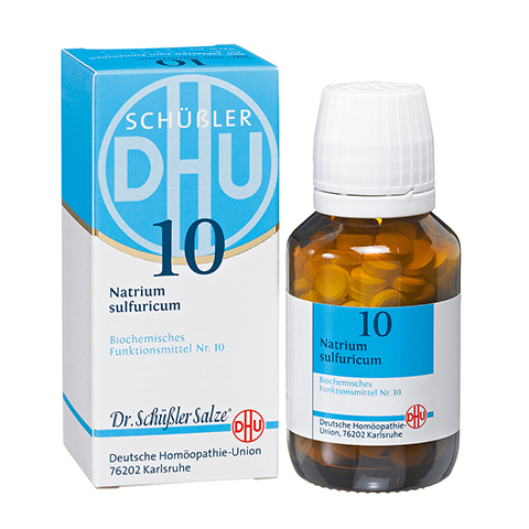 BIOCHEMIE DHU 10 Natrium sulfuricum D 3 Tabletten 80 Stück N1