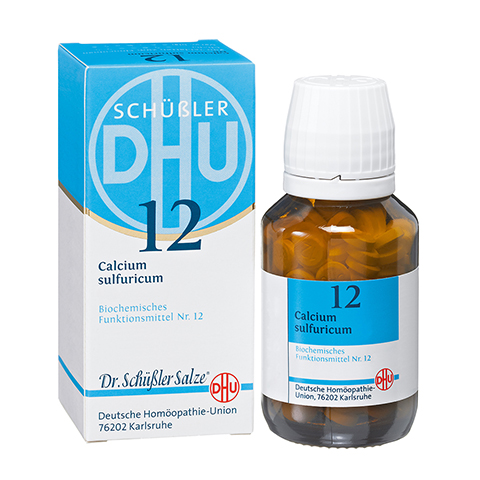 BIOCHEMIE DHU 12 Calcium sulfuricum D 3 Tabletten 80 Stück N1