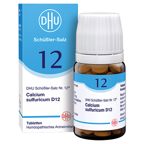 BIOCHEMIE DHU 12 Calcium sulfuricum D 12 Tabletten 80 Stück N1