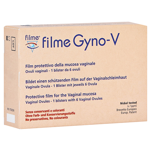FILME Gyno-V Vaginalovula 6 Stück