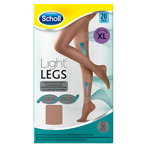SCHOLL Light LEGS Strumpfhose 20den XL nude 1 Stck