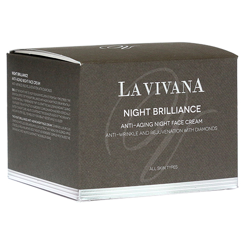 LA VIVANA Night Brilliance Anti-Aging Night Cream 50 Milliliter