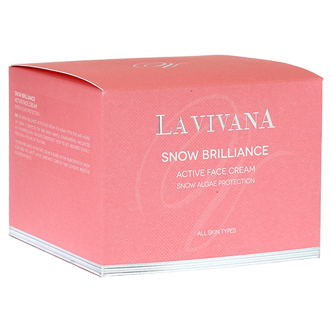 LA VIVANA Snow Brilliance Active Face Cream 50 Milliliter