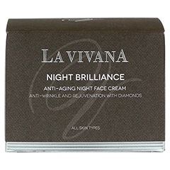 LA VIVANA Night Brilliance Anti-Aging Night Cream 50 Milliliter - Vorderseite