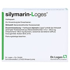 Silymarin-Loges 100 Stück - Rückseite