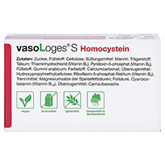 vasoLoges S Homocystein 90 Stck - Unterseite