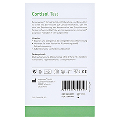 CERASCREEN Cortisol Test-Kit 1 Stck - Rckseite