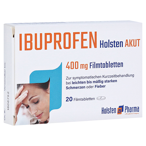 Ibuprofen Holsten akut 400mg 20 Stck