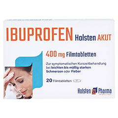 Ibuprofen Holsten akut 400mg 20 Stck - Vorderseite