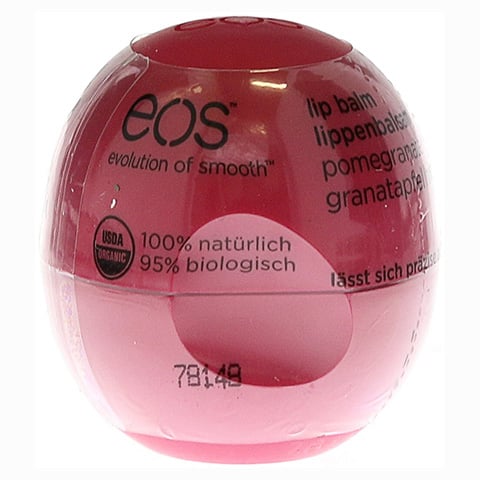 EOS Organic Lip Balm pomegranate raspberry Shrink 1 Stck