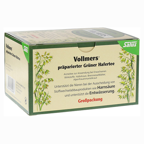 Vollmers präparierter Grüner Hafertee 40 Stück