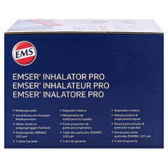 EMSER Inhalator Pro Druckluftvernebler 1 Stück - Linke Seite