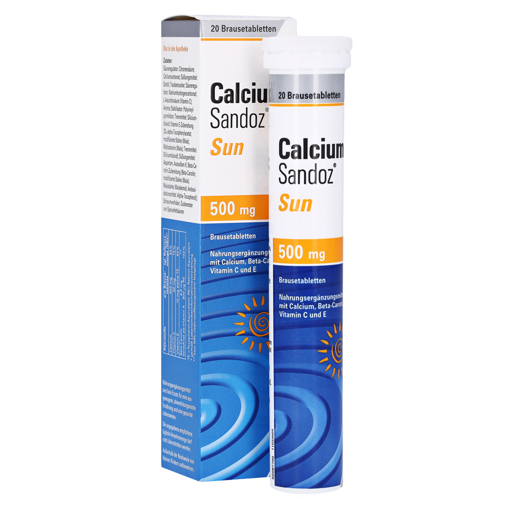 Calcium Sandoz Sun 20 Stück