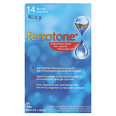 Ferrotone Eisen Beutel 14x20 Milliliter - Vorderseite