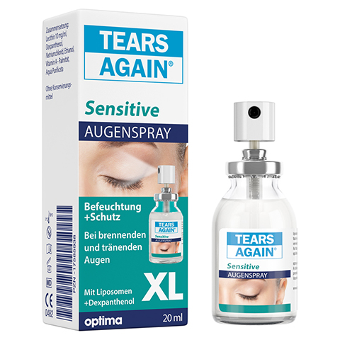 TEARS Again Sensitive XL Augenspray 1x20 Milliliter