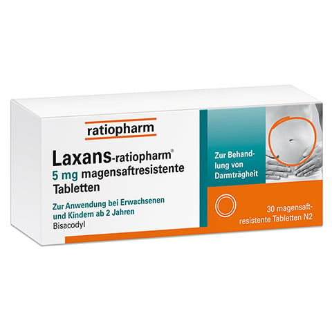 Laxans-ratiopharm 5mg 30 Stck N2