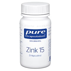 pure encapsulations Zink 15 (Zinkpicolinat) 60 Stck